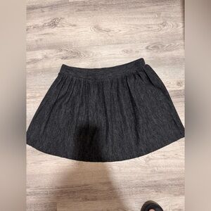 Zara Dark Gray Pleated Skort
